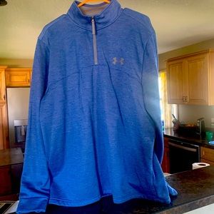 Men’s blue xl quarter zip blue under armour sweater